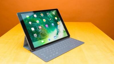 Photo of iPad and keyboard