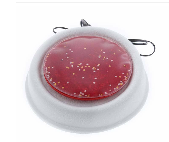 switch with red gel insert